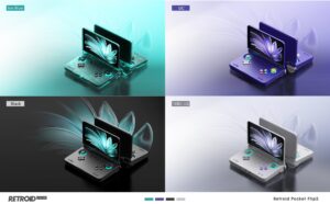 Retroid Pocket Flip 2 design
